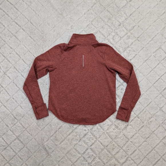 Nike Jacket Women's S Pink Cedar Sphere Element ¼ Zip Pullover Running Warm - Picture 8 of 8